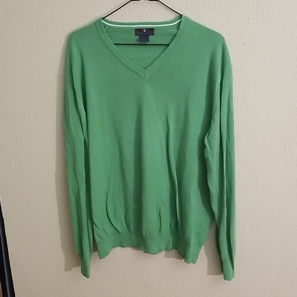 Toscano Men's V Neck Sweater